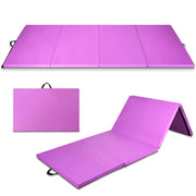 Tappetino pieghevole 240 x 116 x 5 cm antiurto facile da riporre in EPE viola 20_0017843