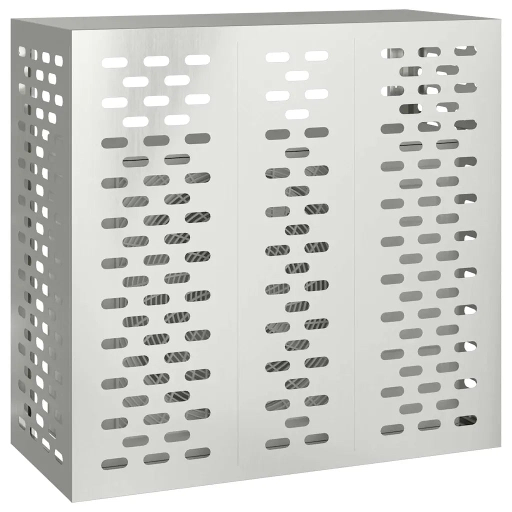 Copertura per condizionatore d'aria Argento 110 x 50 x 105 cm 865916