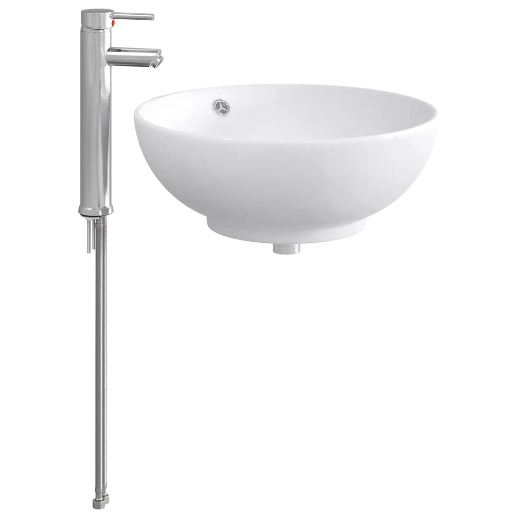 Lavabo da bagno Cromato 44 x 44 x 16 cm Metallo CFW2796744