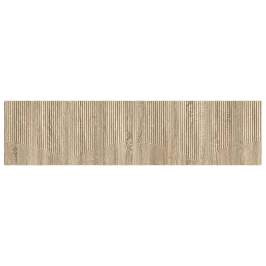 Testiera da Muro HOORN Rovere Sonoma Legno ingegnerizzato 897367
