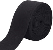 Tessuto in Finta Pelle 9,84 Metri - Nero a Scacchi - 50 mm Largo - Cinturino Naturale morbido - Singolo - per Attività di Fai da Te - Porta Portafoglio - Fettuccia
