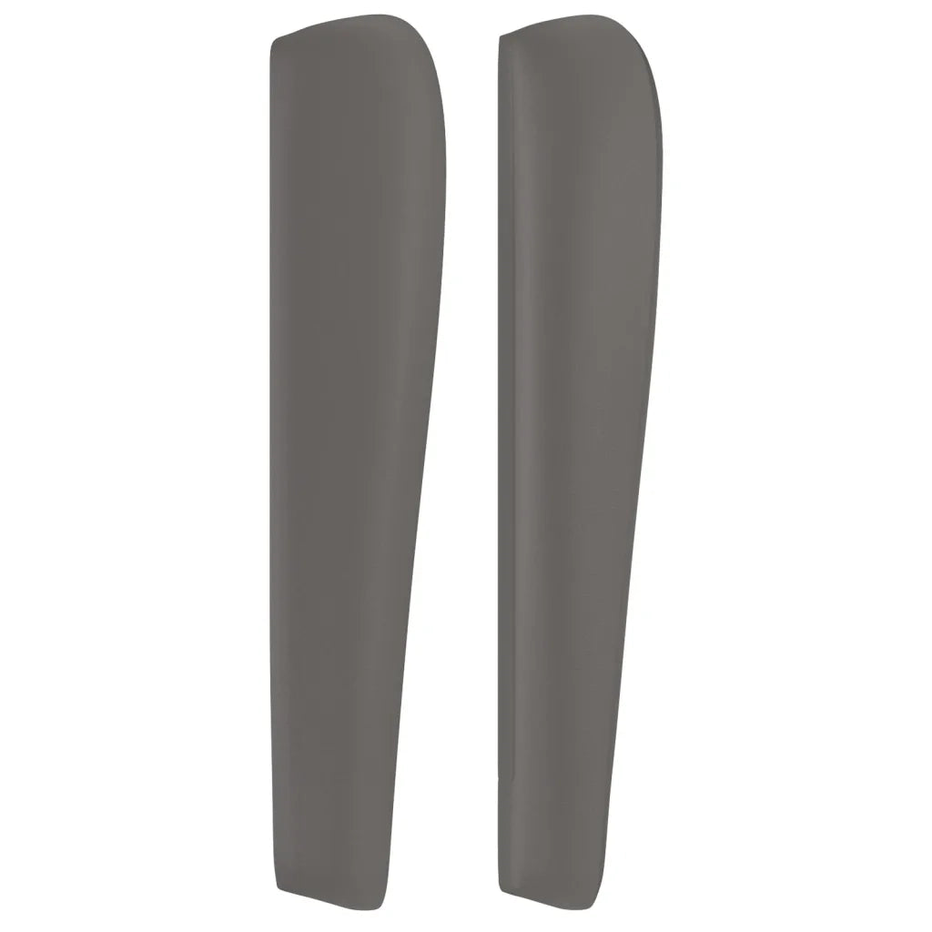 Testiera ad Orecchio Grigio Scuro 93x23x118/128cm in Similpelle 3118038