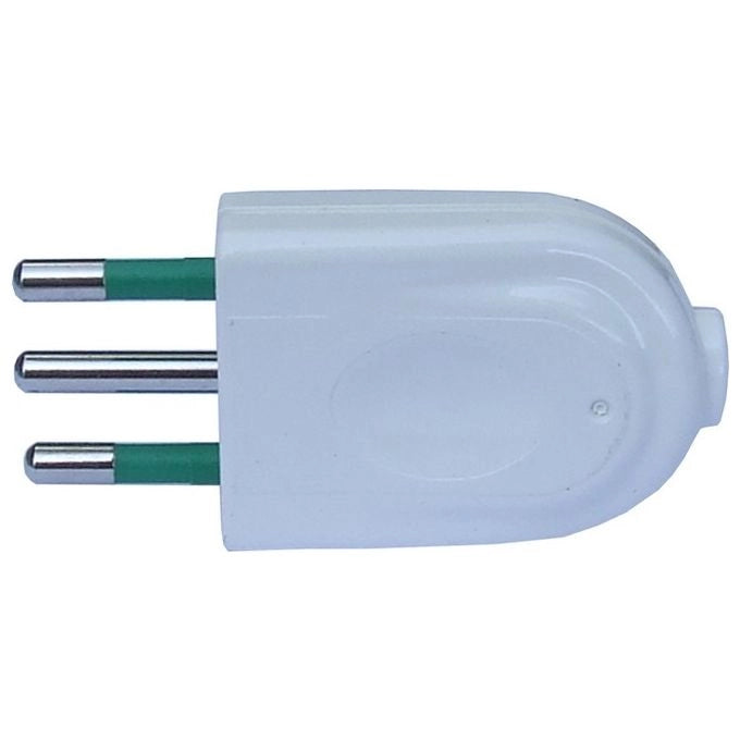 OEM Spina S11 Smontabile in Policarbonato Bianco - Componente Elettrico CEI 23-50