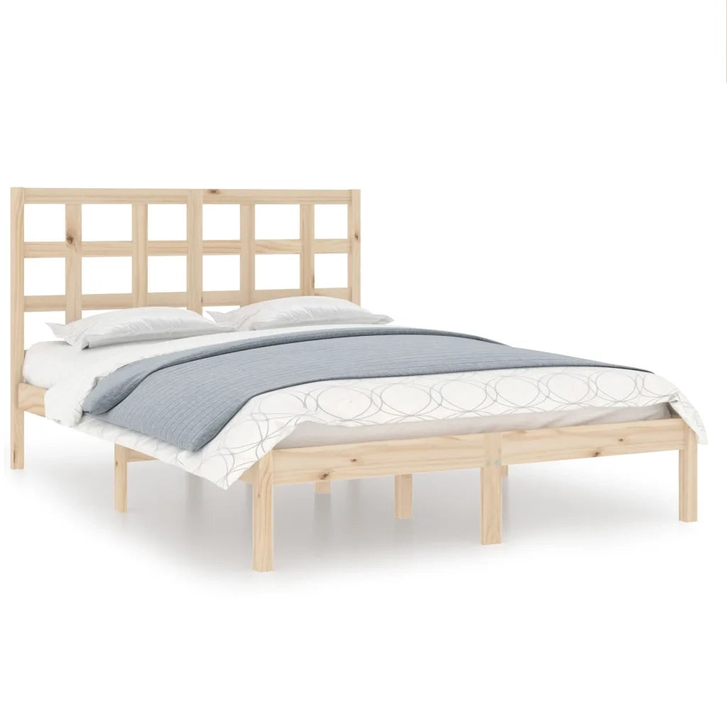 Giroletto-Struttura Letto in Legno Massello 120x200 cm 149776