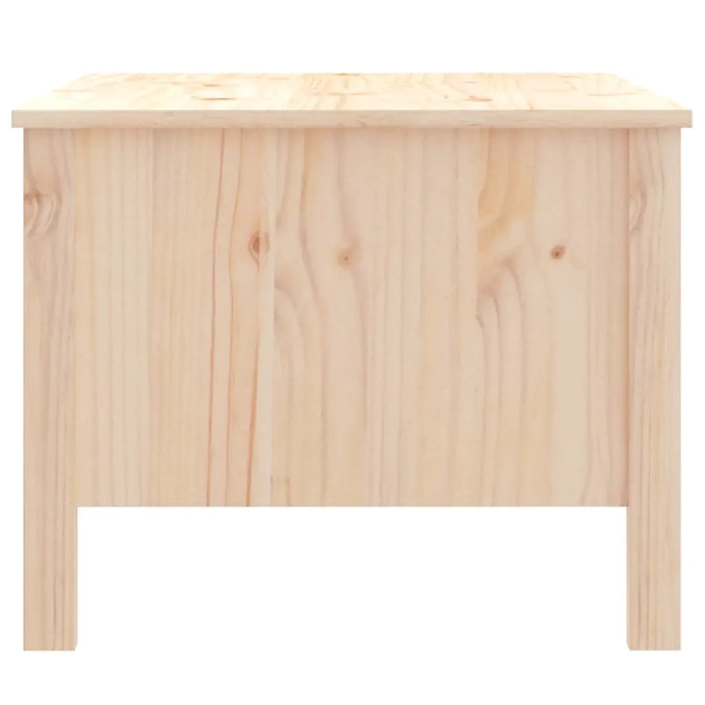 Tavolino da Salotto 100x50x40 cm Legno Massello di Pino 814604