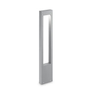 Piantana Moderna Vega Alluminio Grigio 1 Luce G9 3W 3000K Luce Calda