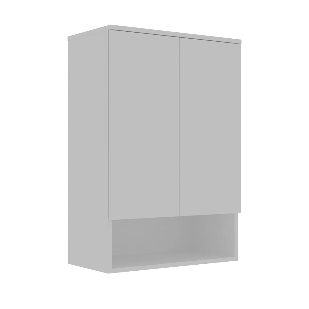 Mobile da bagno "Bosco Lume 70" - 70 x 36 x 100 cm - Bianco opaco