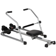 EasyComfort Vogatore Pieghevole, 4 Livelli di Resistenza e Display, Acciaio e ABS, 129x70x70 cm