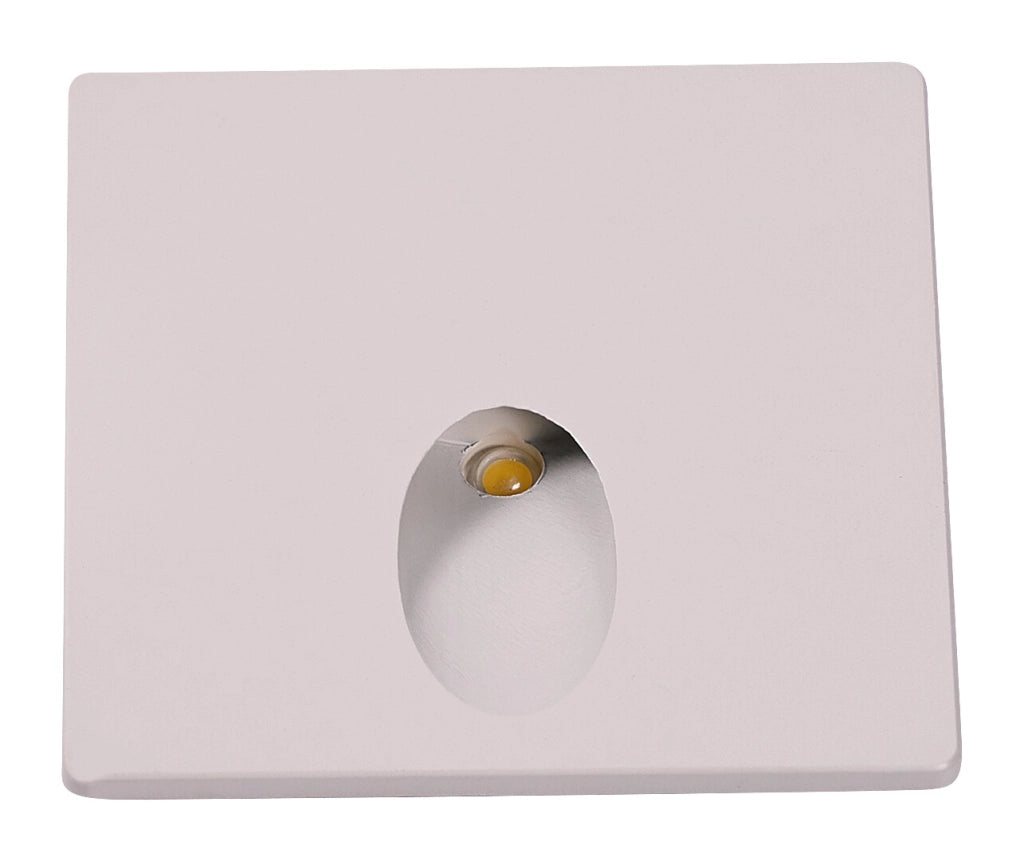 Segnapasso quadrato bianco LED 3W 3000K IP54 Rabalux