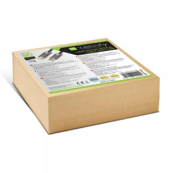 Cavo Ottico Attivo HDMI 2.0 Active Optical Cable 4K 18Gbps HDMI A/A M/M 100m