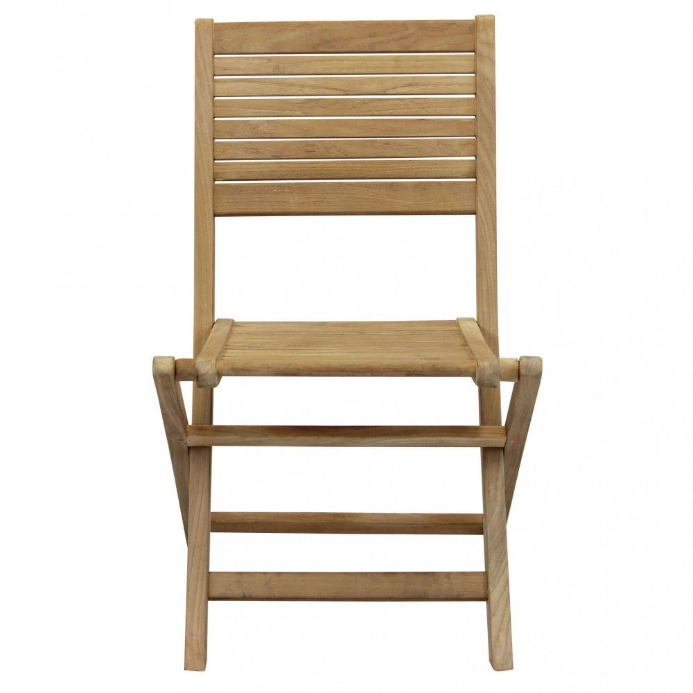 Sedia Mirage Pieghevole 42x51x85 h cm in Legno Marrone