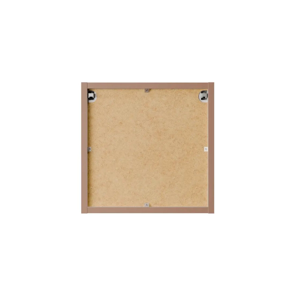 Mobile alto per il bagno BRAZZA – 1 porta – Colore marrone congo – L35 x H35 cm – Da appendere