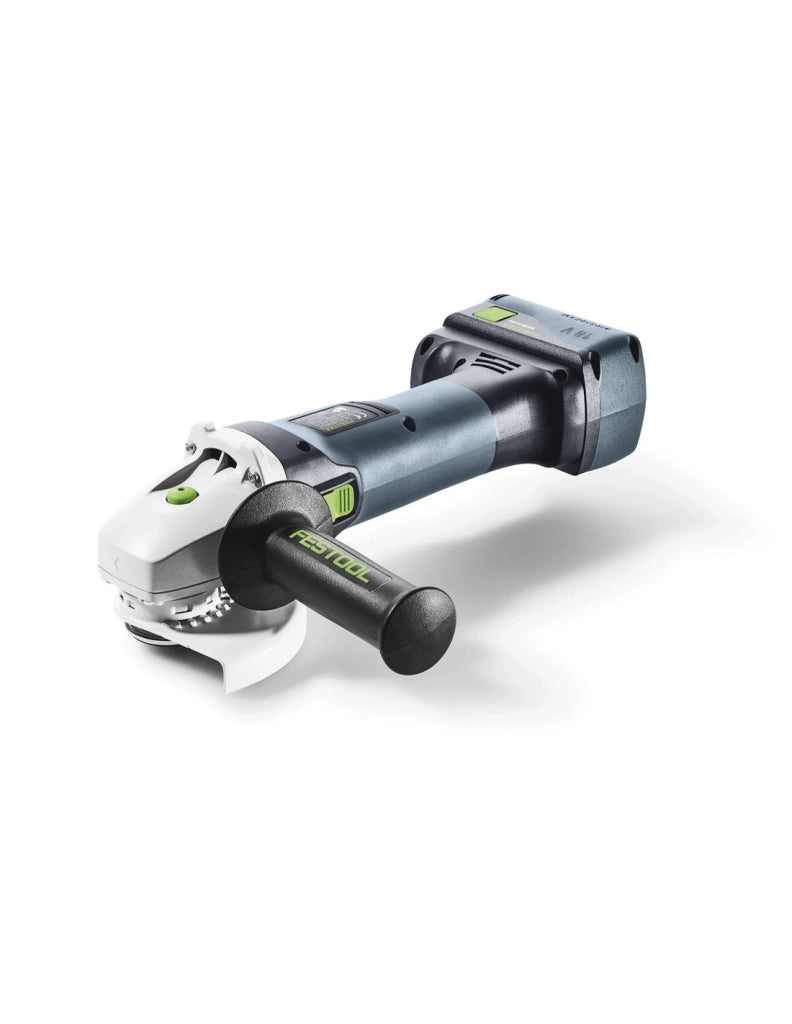 Smerigliatrice Angolare FESTOOL AGC 18-125 EBI-Plus (2 x 5,0 Ah + TCL6 + SYS3 M 187)