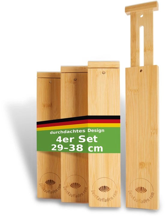 Verdeler per lavello in bambù – organizzatore per lavello in legno & verdeler per lavello per ottimale organizzazione – distributore per lavello – distributori per lavello