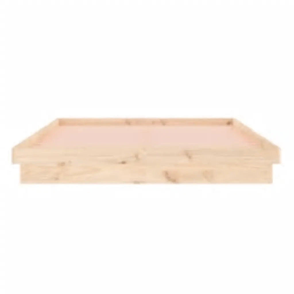 Giroletto con LED 140x200 cm in Legno Massello 819972