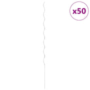 50 pz Supporti a Spirale per Piante 170 cm in Acciaio Zincato cod mxl 67897