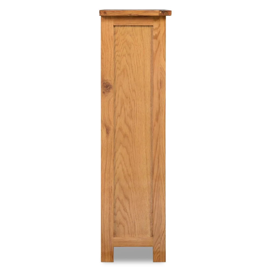 Libreria di design 82 cm legno massello di rovere 2702020/2