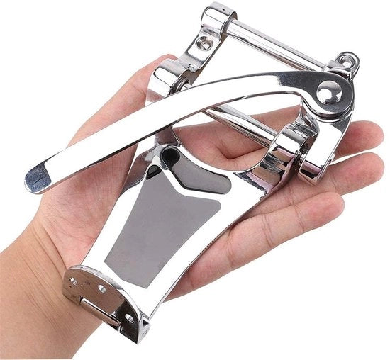 Tremolo Vibrato Ponte per Chitarra Archtop - Perfetto per Schiocco di Coda - Ideale per Chitarre Epiphone e Bigsby