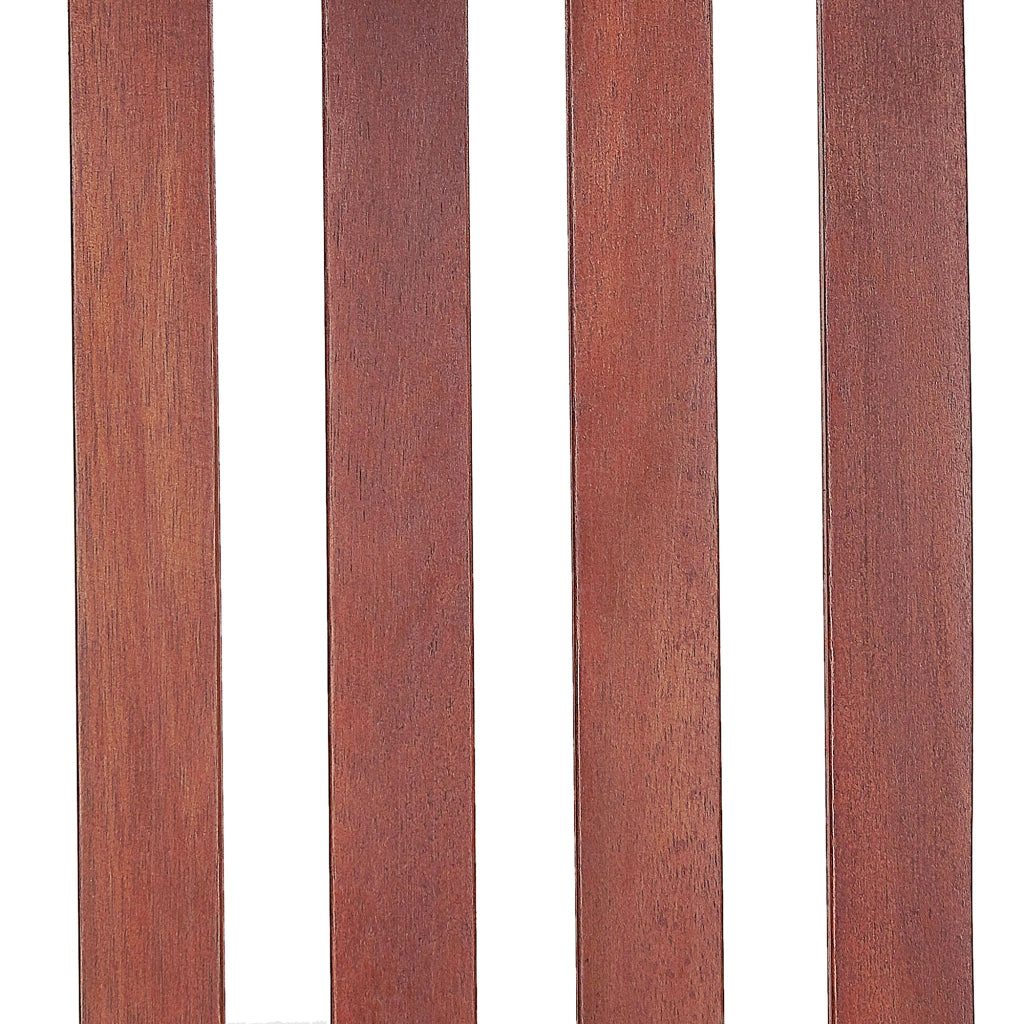 Set di 2 sedie da giardino in legno di acacia pieghevoli regolabili per esterni stile rustico country
