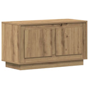 Mobile TV | Armadietto TV | Mobile Porta TV rovere artigianale 80 x 35 x 45 cm Legno multistrato