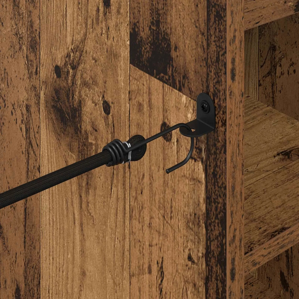 Armadio per Golf con ruota Legno vecchio 120 x 45 x 98 cm CFW8285415