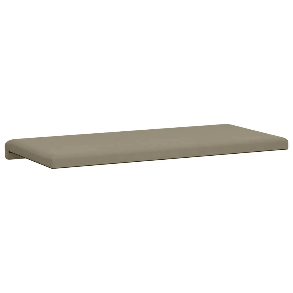 Cuscino per panchina Velvet testurizzato Cachi Profondità 35 cm 42043312