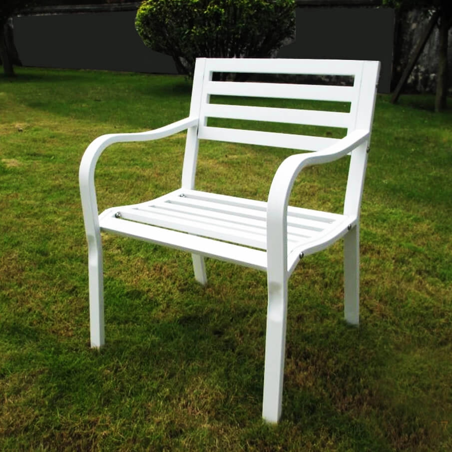 Poltrona da Giardino in Acciaio Acciaio cm 60x80x56 - BRENT