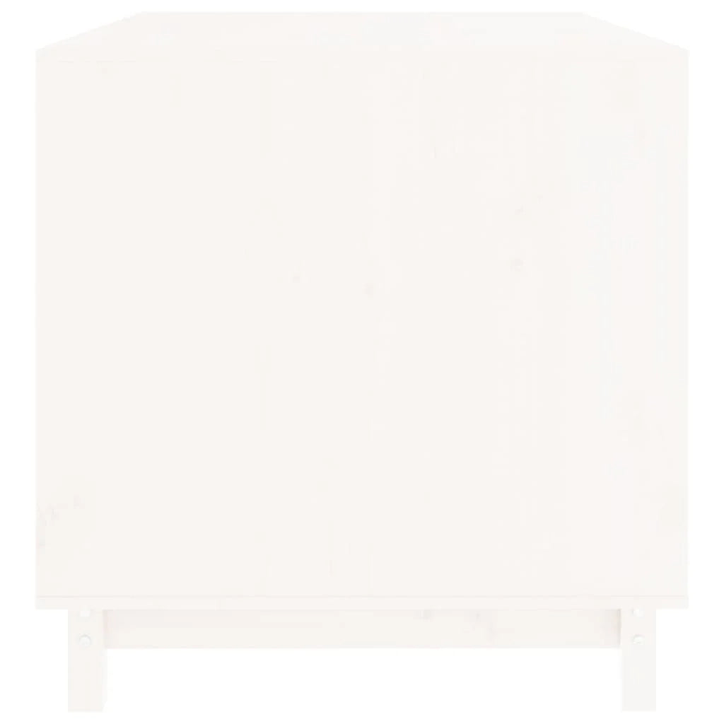 Cuccia per cani 100 x 70 x 72 cm in legno massello di pino bianco 02_0043435