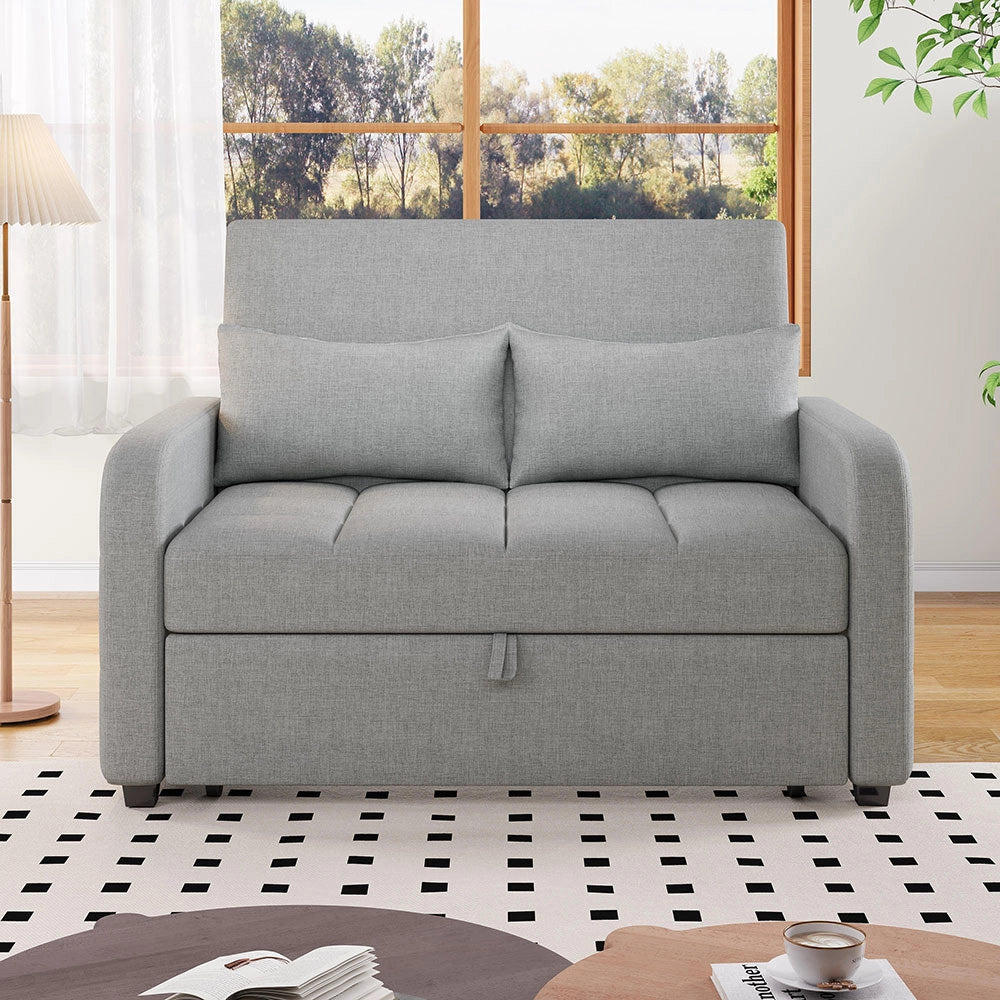 Divano letto pieghevole 180x127cm - Xylo - schienale regolabile, compatto