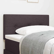 Testiera-Testata-Testiera Decorativa Marrone Scuro 90 cm Pelle Sintetica