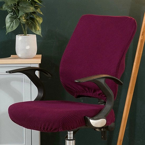 Stoileo universale, moderno, semplice, stile, girovita per ufficio, girobraccia, sedile (Nero scuro)