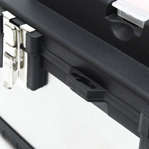 Valigetta porta attrezzi acciaio inox e plastica Cassetta portautensili con maniglia