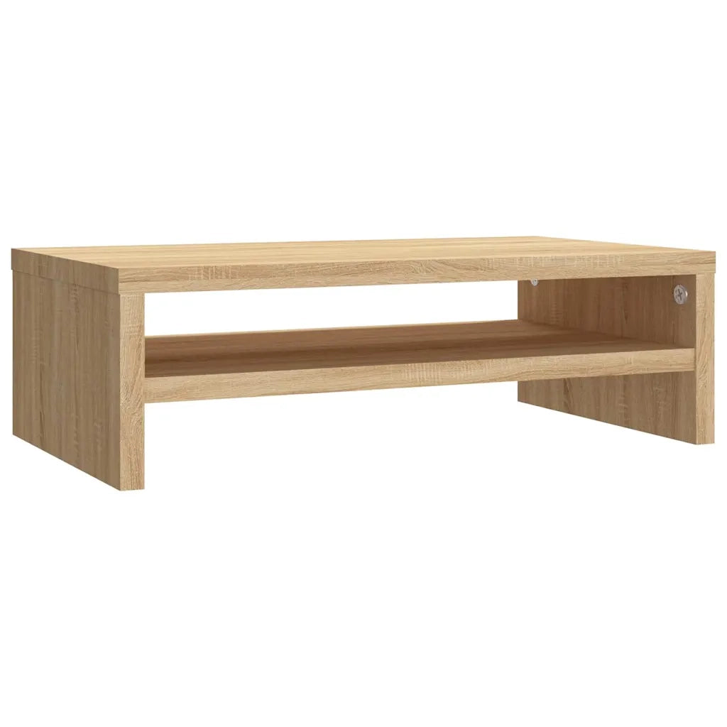 Supporto Monitor Rovere Sonoma 42x24x13 cm in Legno Multistrato 800219