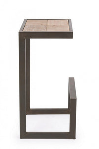 Sgabello Bar Blocks H70 in Metallo