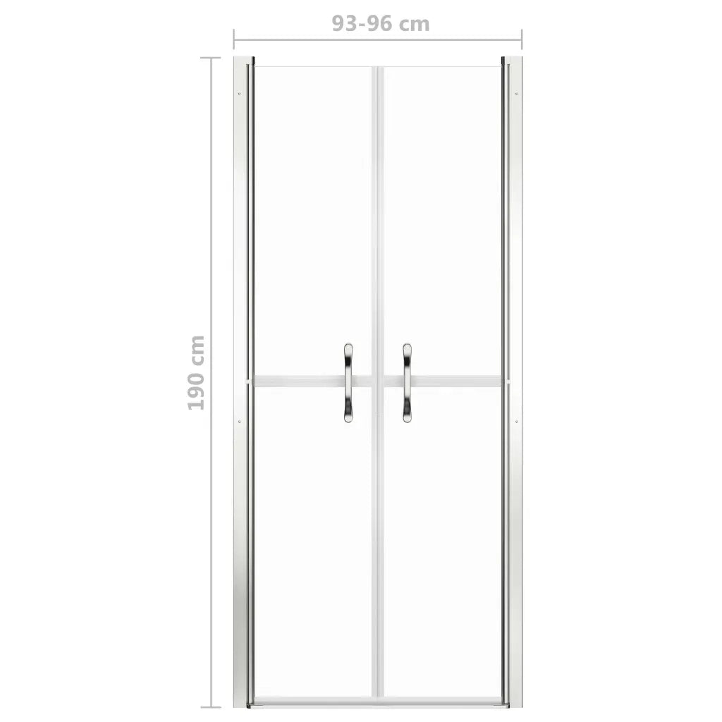 Porta per Doccia in ESG Trasparente 96x190 cm CFW8800692