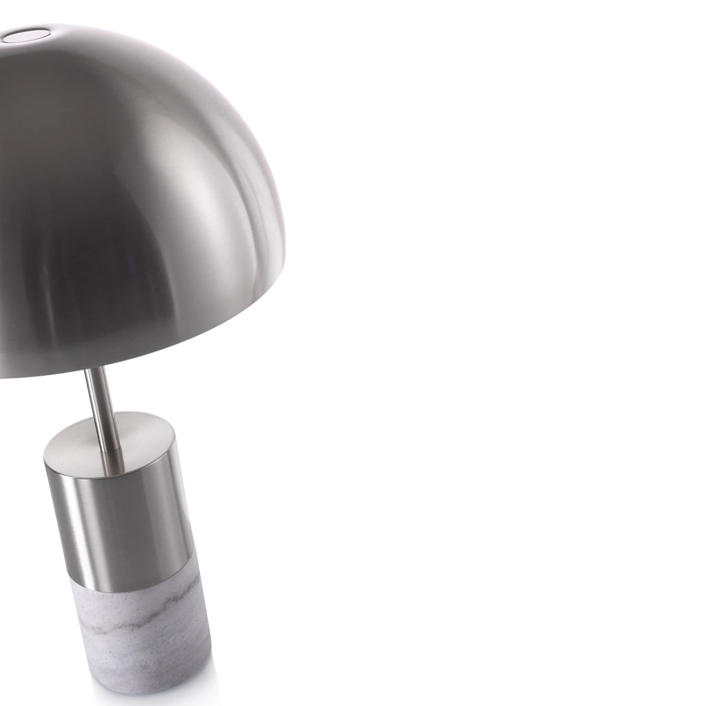 Lampada da tavolo AUREL silver