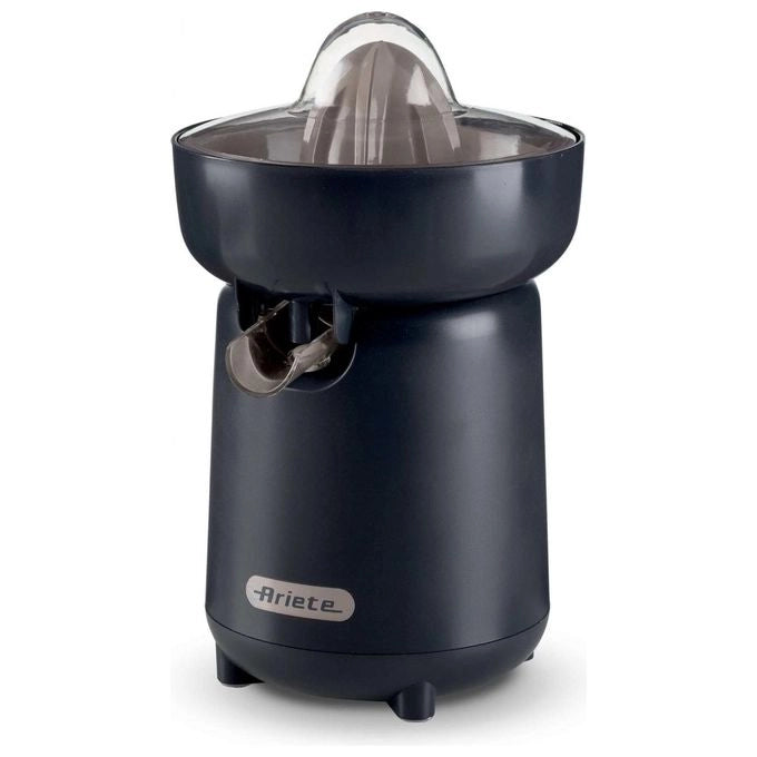 Ariete 417 Spremiagrumi Breakfast, 40W, 2 coni di spremitura, Coperchio di protezione, Beccuccio antigoccia, Rotazione a destra e a sinistra, Piedini antiscivolo, Dark & Sahara Grey