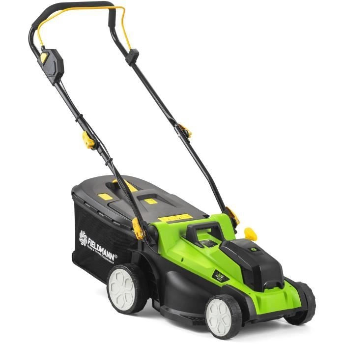 Rasaerba a batteria - FIELDMANN - 20V - Taglio 37 cm - Altezza max 75 mm - Batteria e caricabatteria non inclusi