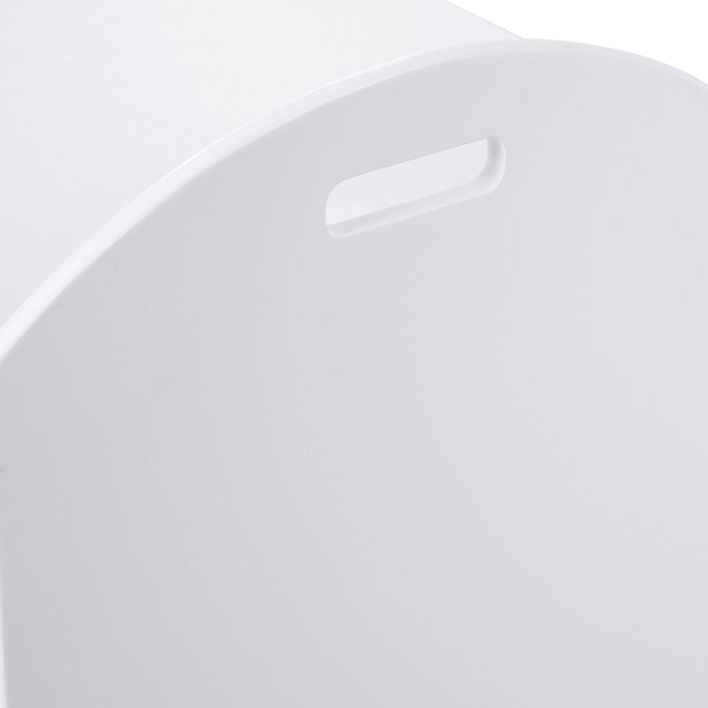 Baulino per bambini con coperchio di sicurezza ¨C zephmum ¨C 62x40x46,5 cm bianco