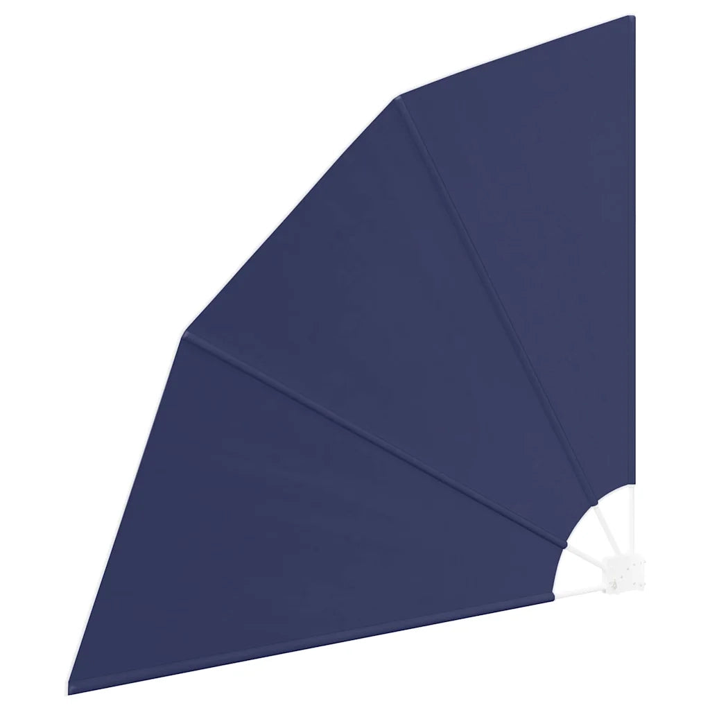 vidaXL Schermo di Privacy per Balcone Blu marino 140 x 140 cm Tessuto