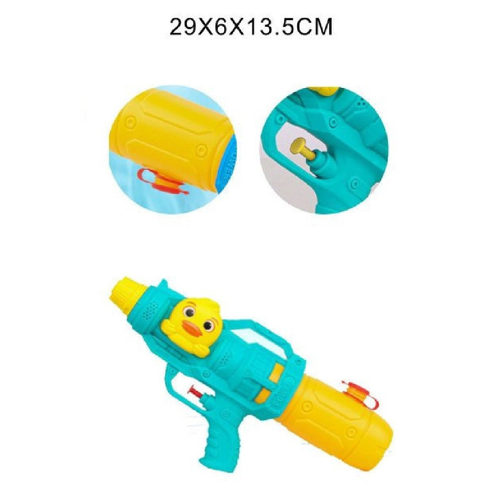 Trade Shop - Pistola Ad Acqua Pulcino Con Serbatoio 29x6x13.5cm Gioco Bambini Mare Ass 605448 -