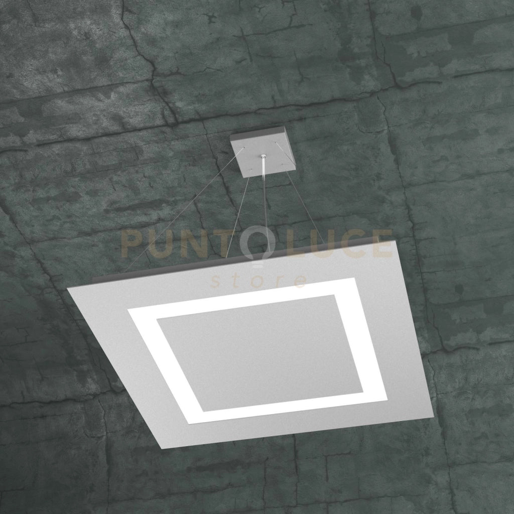 CARPET SOSPENSIONE 60X60 4+1 LUCI BIEMISSIONE GRIGIO 1137-S60+1-GR