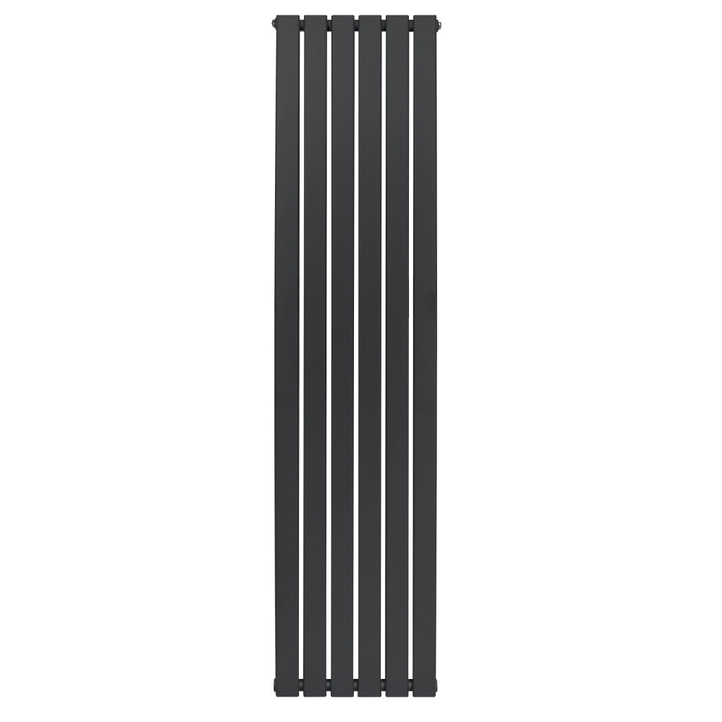 Radiatore Verticale Design Piatto Colonna Singola Antracite 1800x420 mm