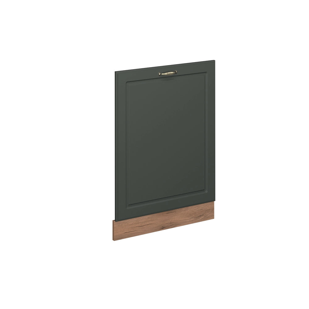 Vicco Pannello frontale della lavastoviglie Verde-oro Country House 60 cm senza piano di lavoro