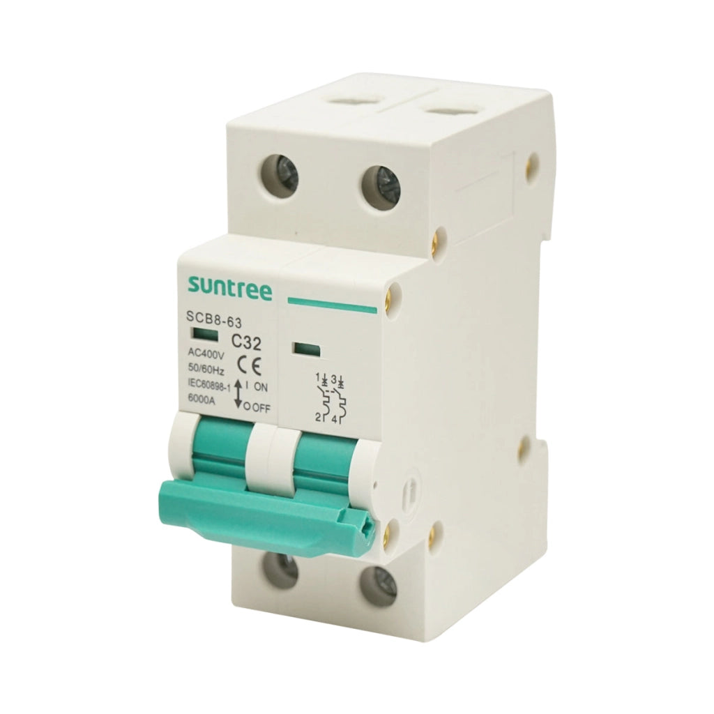 Sicurezza automatica tipo interruttore 2P, 32A 400VAC Suntree