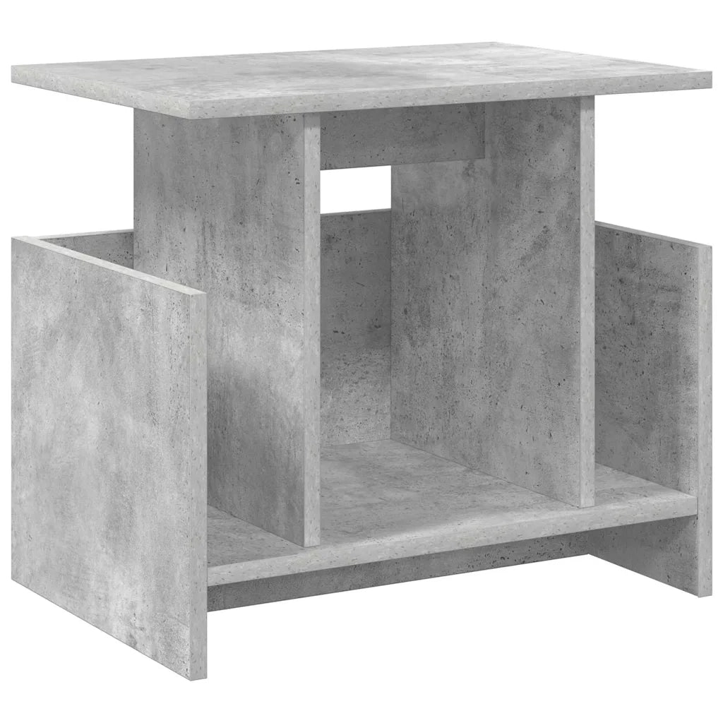 Supporto TV 50 x 35 x 45 cm Grigio cemento Legno ingegnerizzato 891006