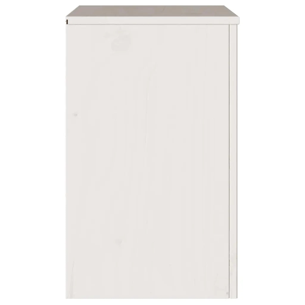 Tavolino da salotto con cassetto Drammen Bianco 45 x 35 x 56 cm 42003049