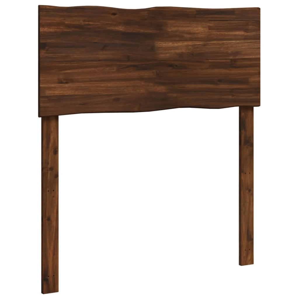 Testiera con bordo vivo ROSTOCK Marrone Scuro 100 cm 903167
