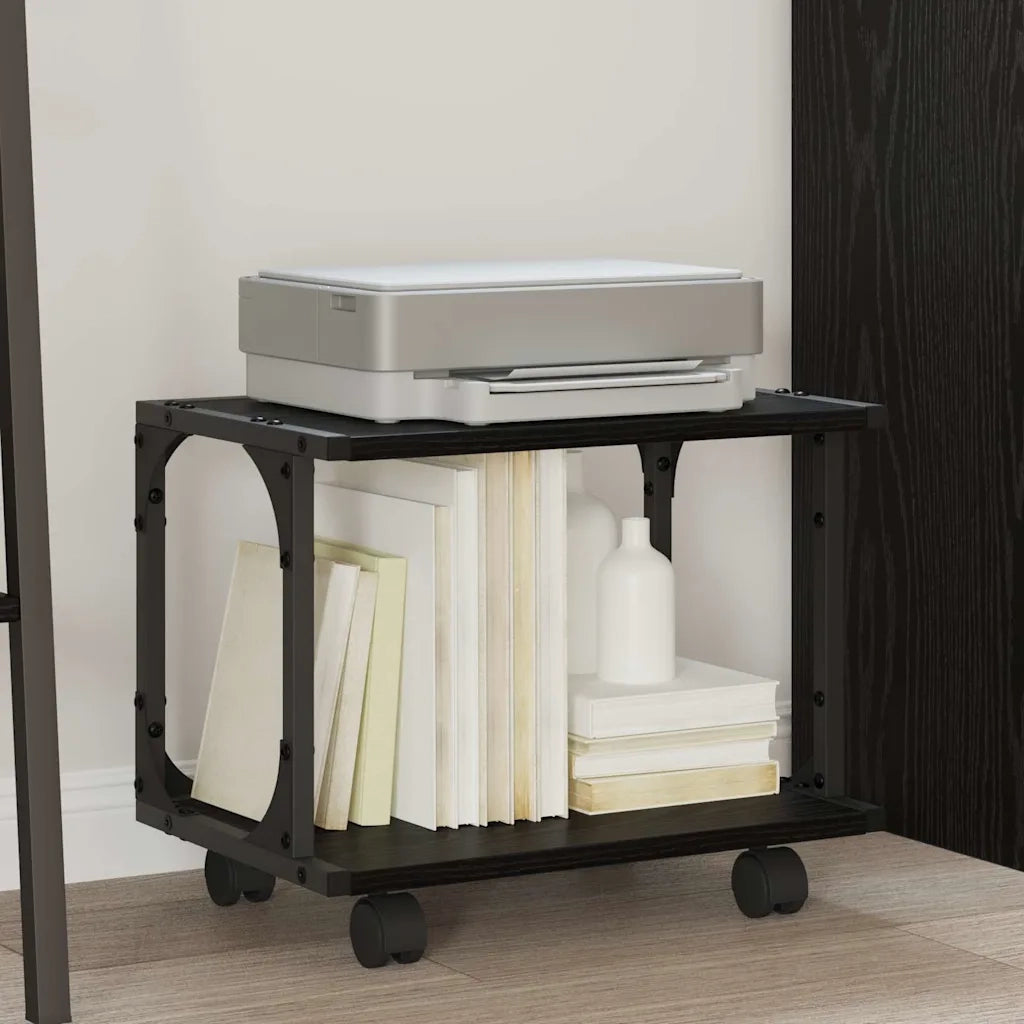 Supporto per Stampante Rovere Nero 41 x 28 x 33.5 cm CFW7658214