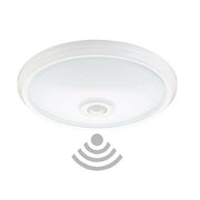 PLAFONIERA LED SOFFITTO ROTONDA 15W LUCE FREDDA SENSORE MOVIMENTO INFRAROSSI 174